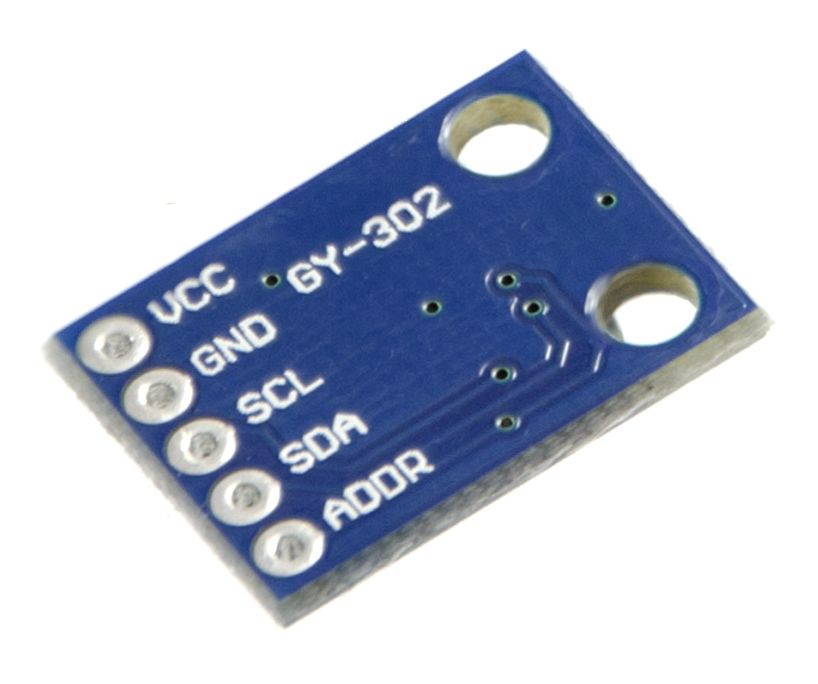 Lichtintensiteit sensor BH1750 (GY-302) onderkant